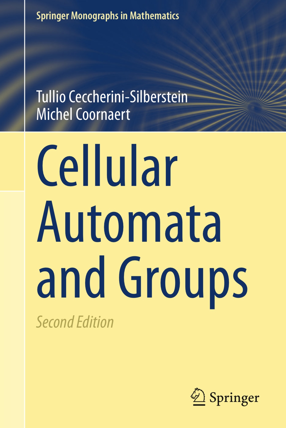 Photo du livre  Cellular automata and groups, 2nd edition