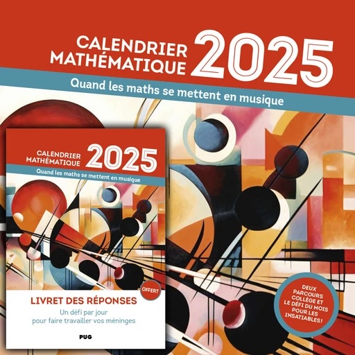 Parution du calendrier mathématique