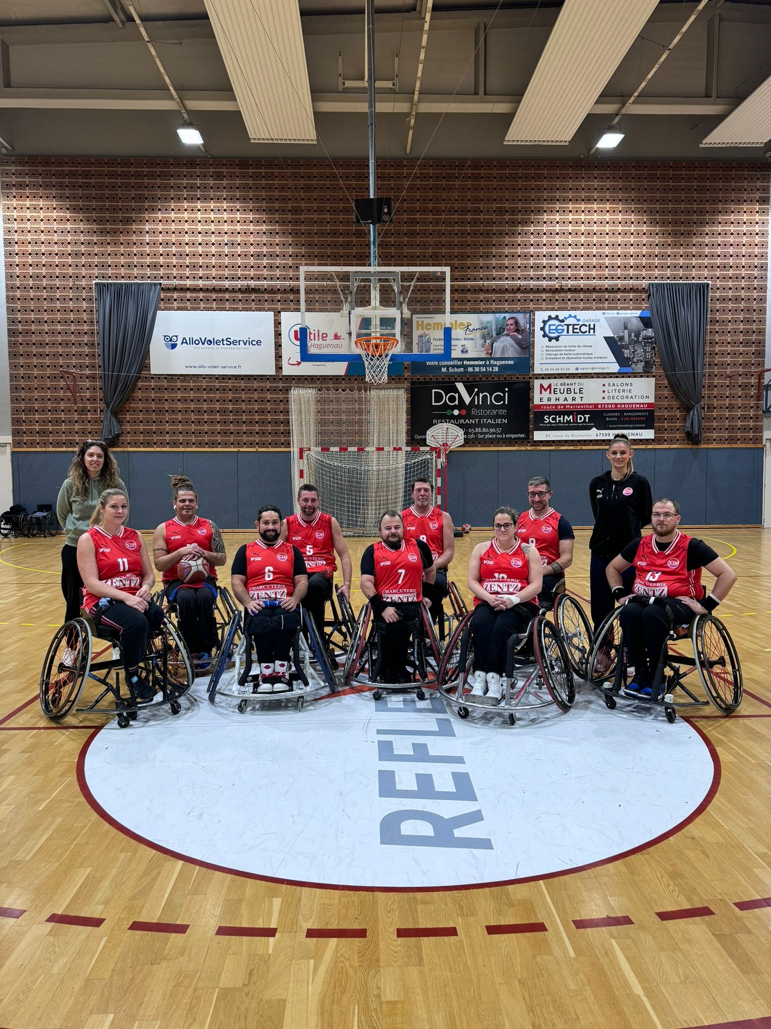 Nouvelle section de basket fauteuil à Haguenau